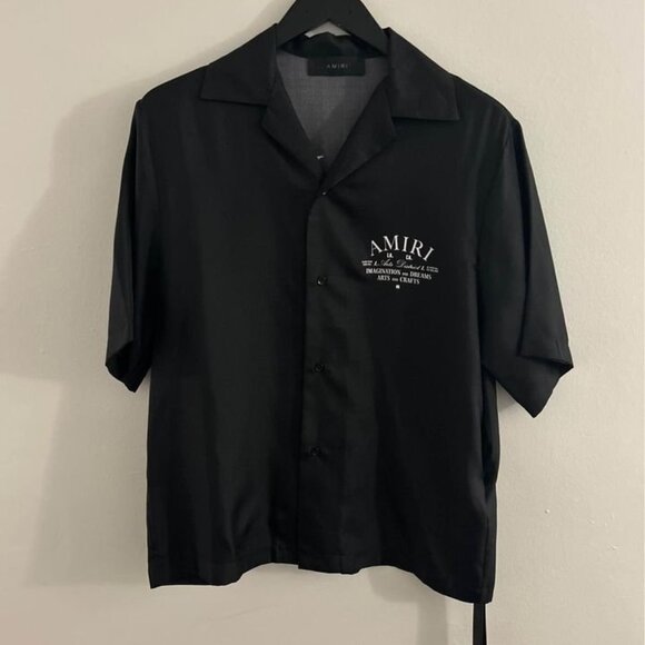 Amiri Art District Silk T-shirt Sz: Medium - Picture 1 of 3